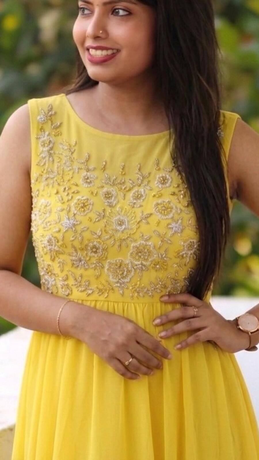 ✨ Premium Faux Georgette Party Wear Outfit ✨