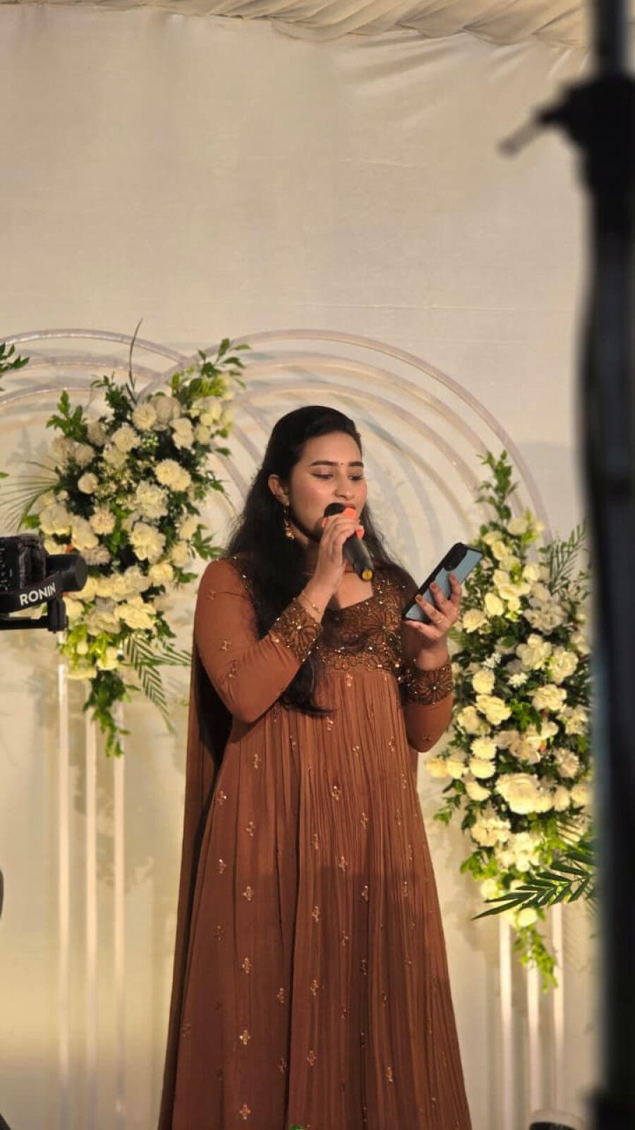 Elegant handworked party and function wear outfit