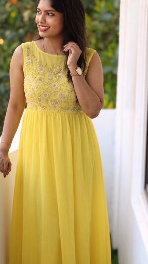 ✨ Premium Faux Georgette Party Wear Outfit ✨