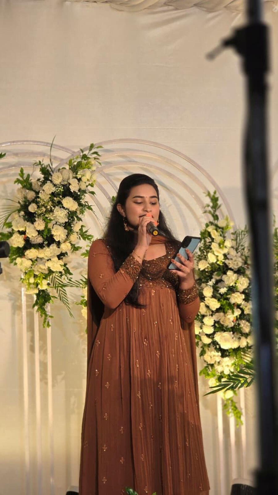 Elegant handworked party and function wear outfit