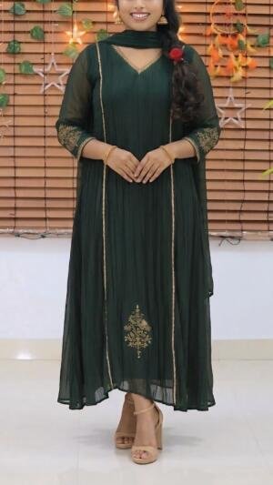 premium Mul Chanderi top