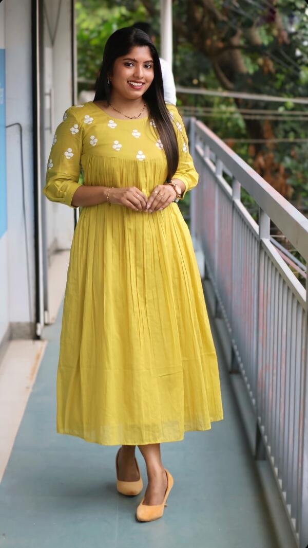 ✨ Premium Mul Cotton Frock with Pockets ✨