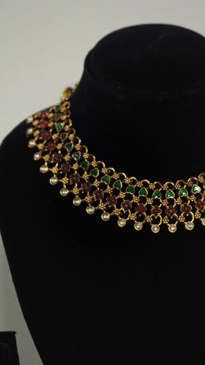 Gold look alike neckpiece