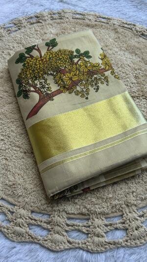 Kanikonna saree