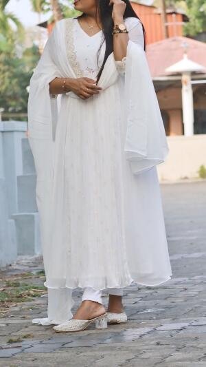 Premium viscose georgette kurti