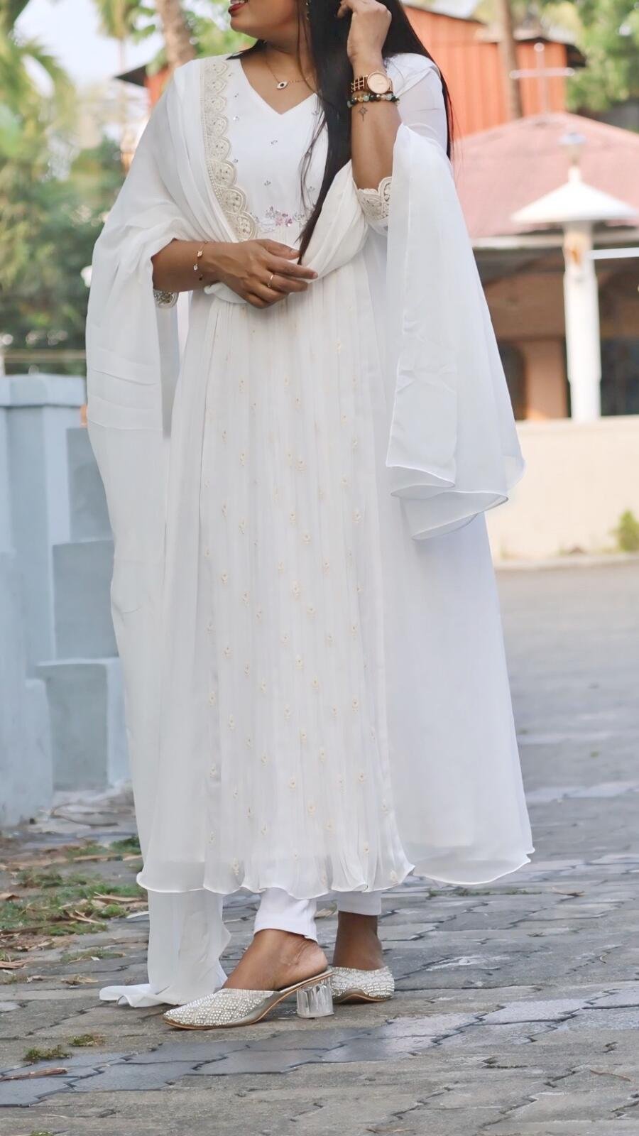 Premium viscose georgette kurti