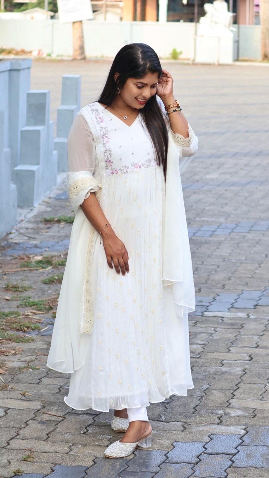 Premium viscose georgette kurti