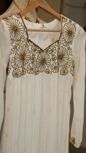 Elegant handworked party and function wear outfit