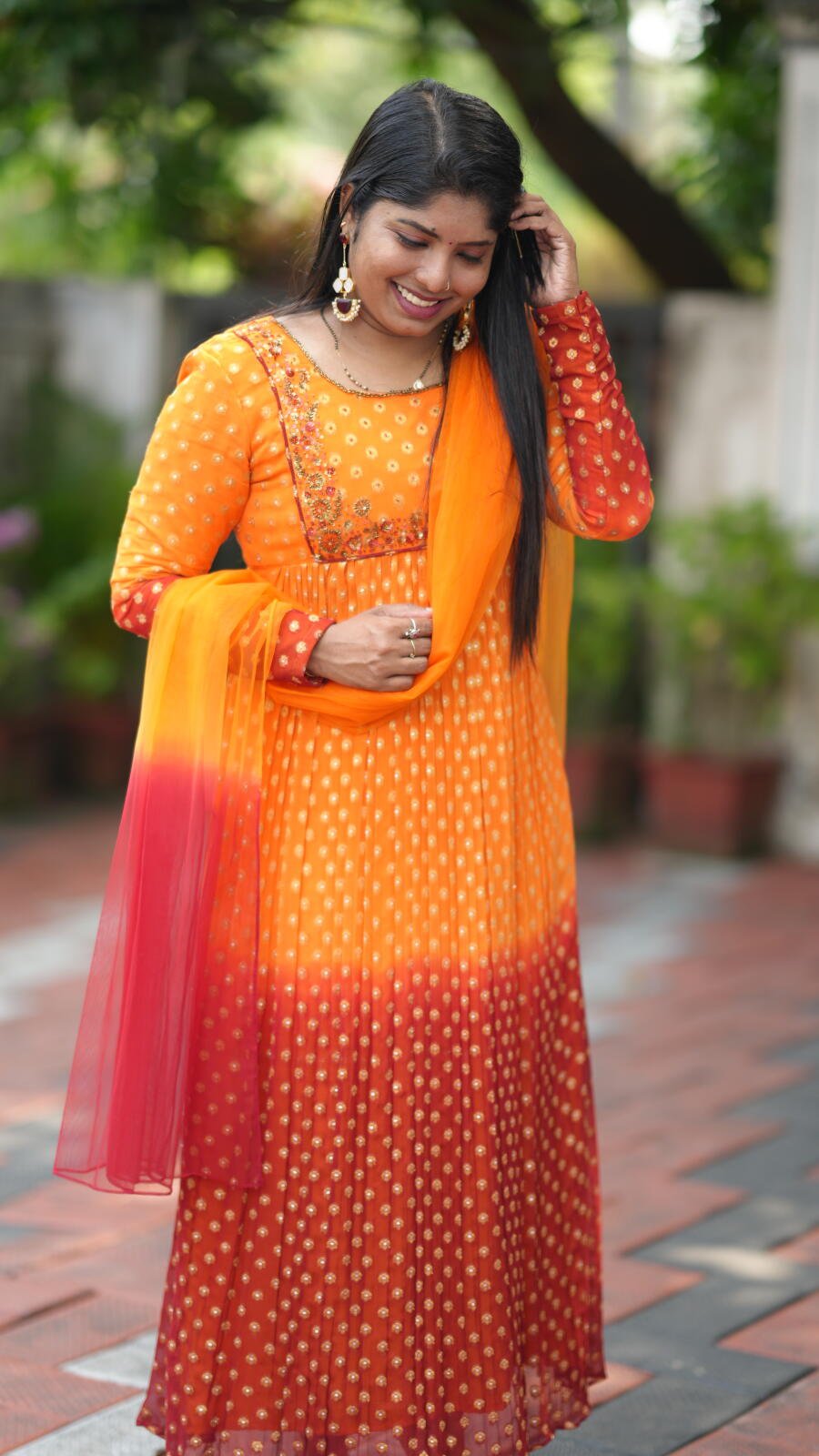Premium fabric with banarasi weaved buttis