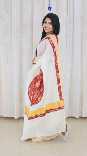 TRADITIONAL READY TO WEAR SAREE