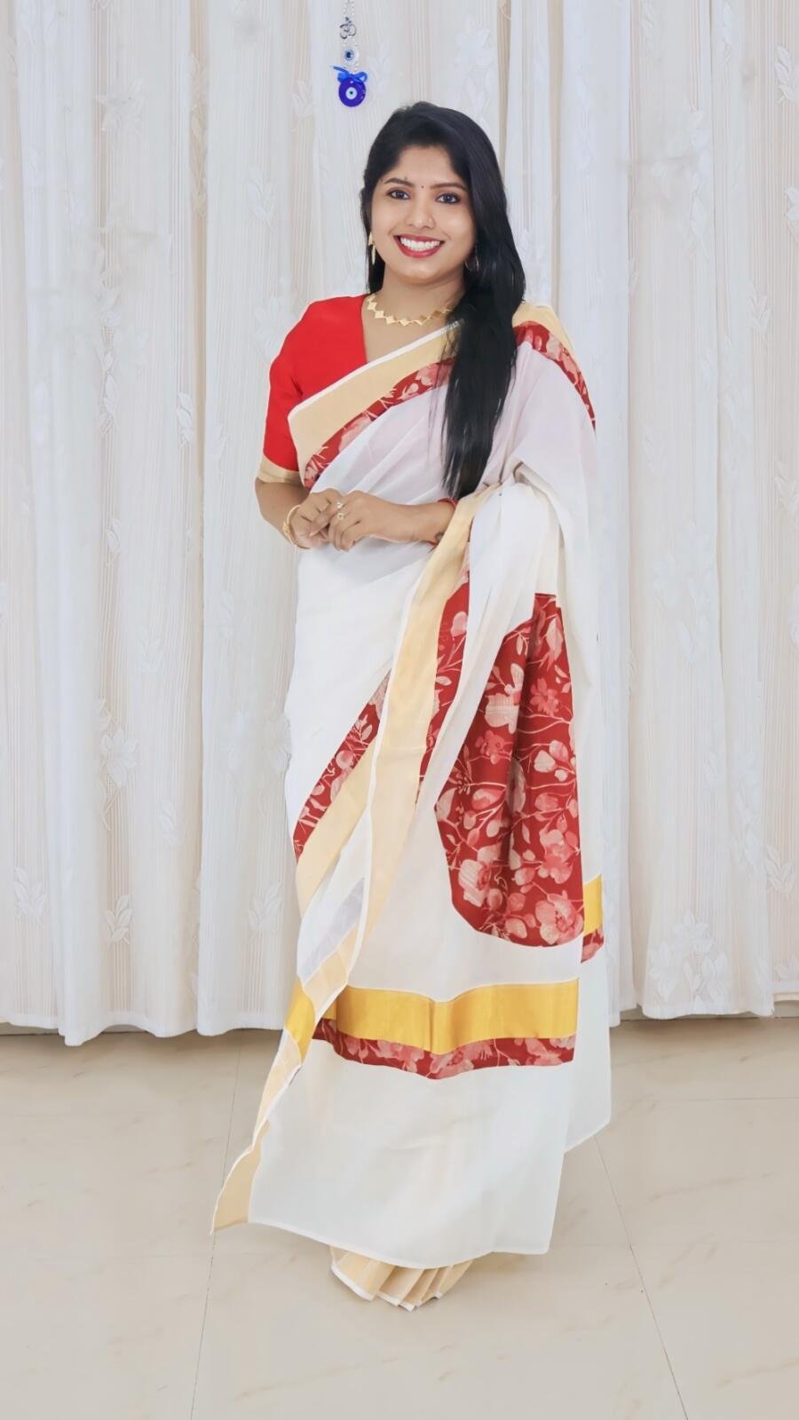 TRADITIONAL READY TO WEAR SAREE