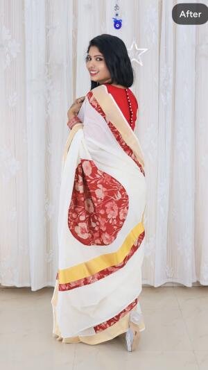 TRADITIONAL READY TO WEAR SAREE