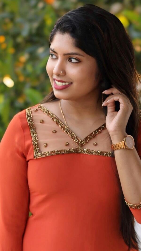 Elegant Handworked Party Wear Designer Kurti