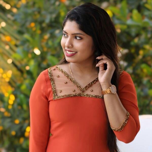 Elegant Handworked Party Wear Designer Kurti