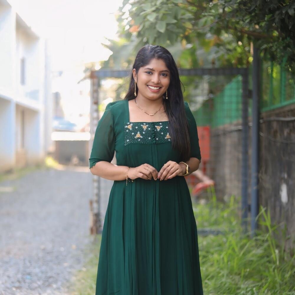 Handworked dyed pleated kurti