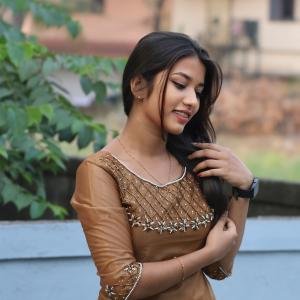 Elegant Handworked Shimmer Top