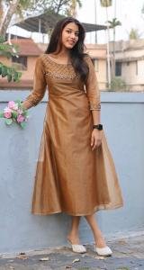 Elegant Handworked Shimmer Top