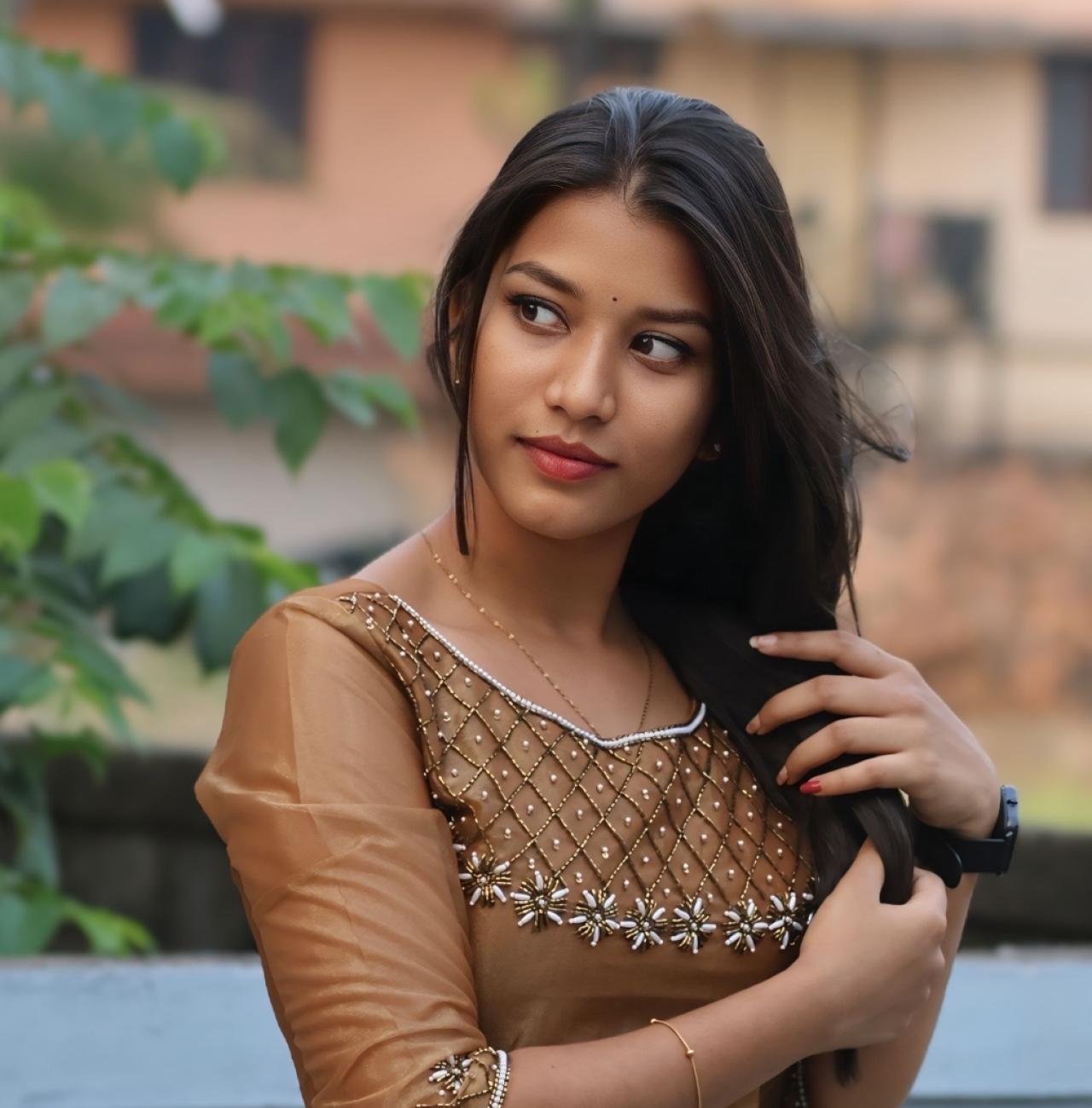 Elegant Handworked Shimmer Top