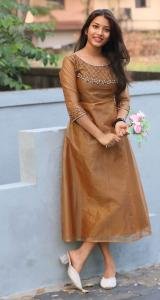 Elegant Handworked Shimmer Top