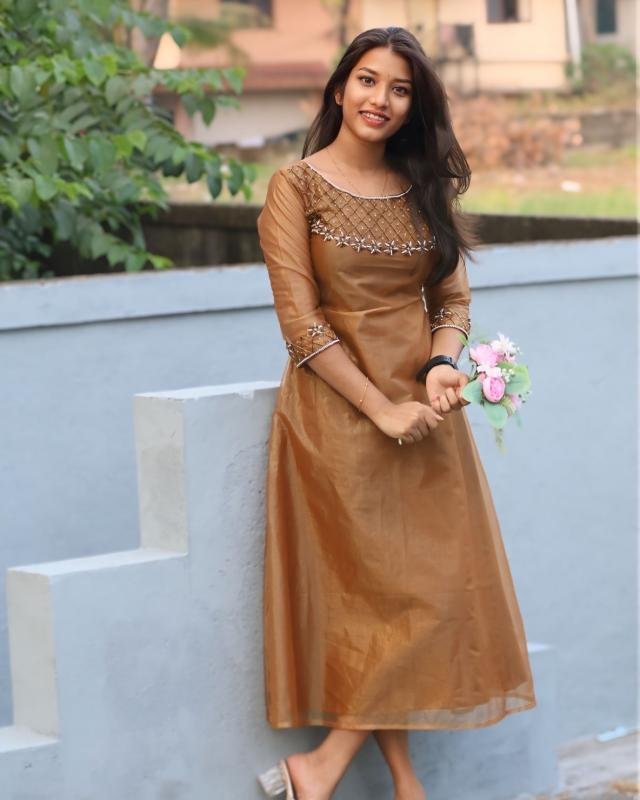 Elegant Handworked Shimmer Top