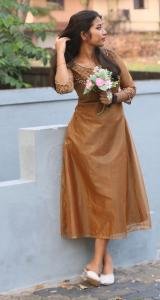 Elegant Handworked Shimmer Top