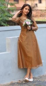 Elegant Handworked Shimmer Top