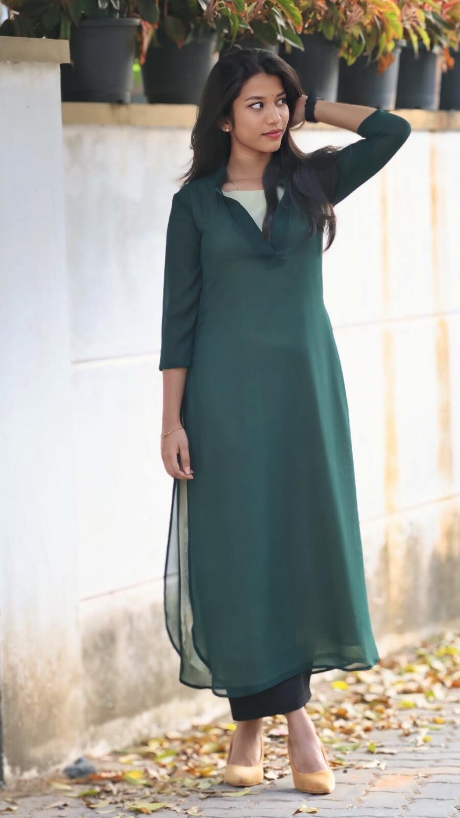 Nayantara inspired kurti