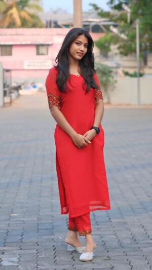 Elegant Handworked Top & Handworked Bottom – Party Wear Set