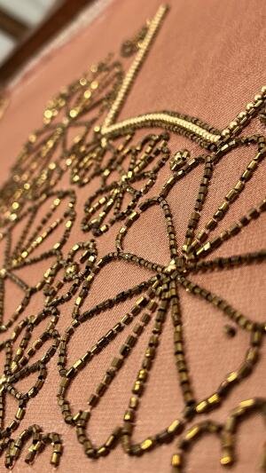 Elegant handworked party and function wear outfit