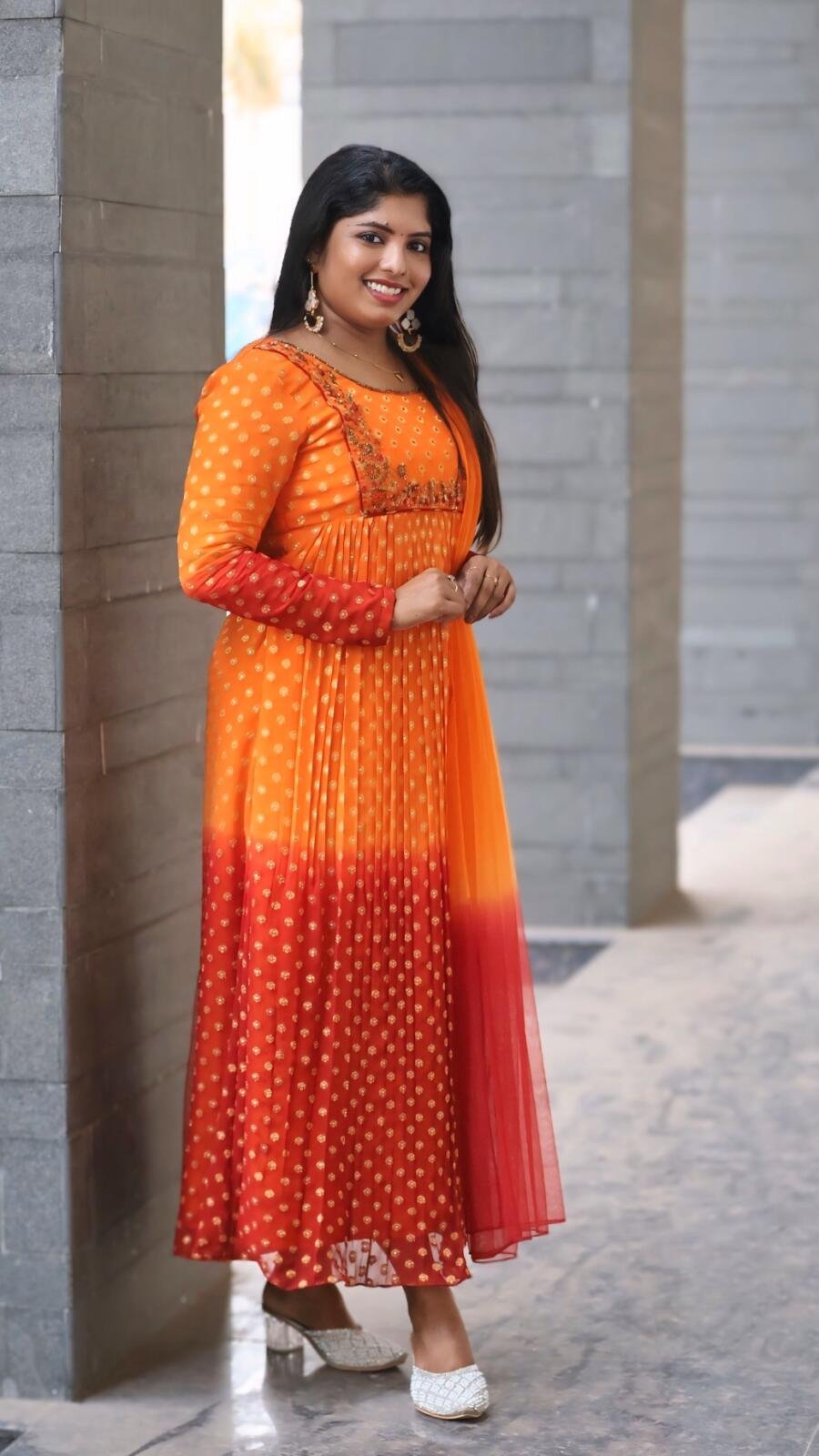 Premium fabric with banarasi weaved buttis