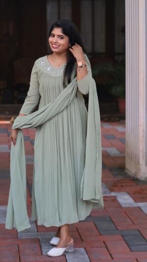 Aline top and dupatta