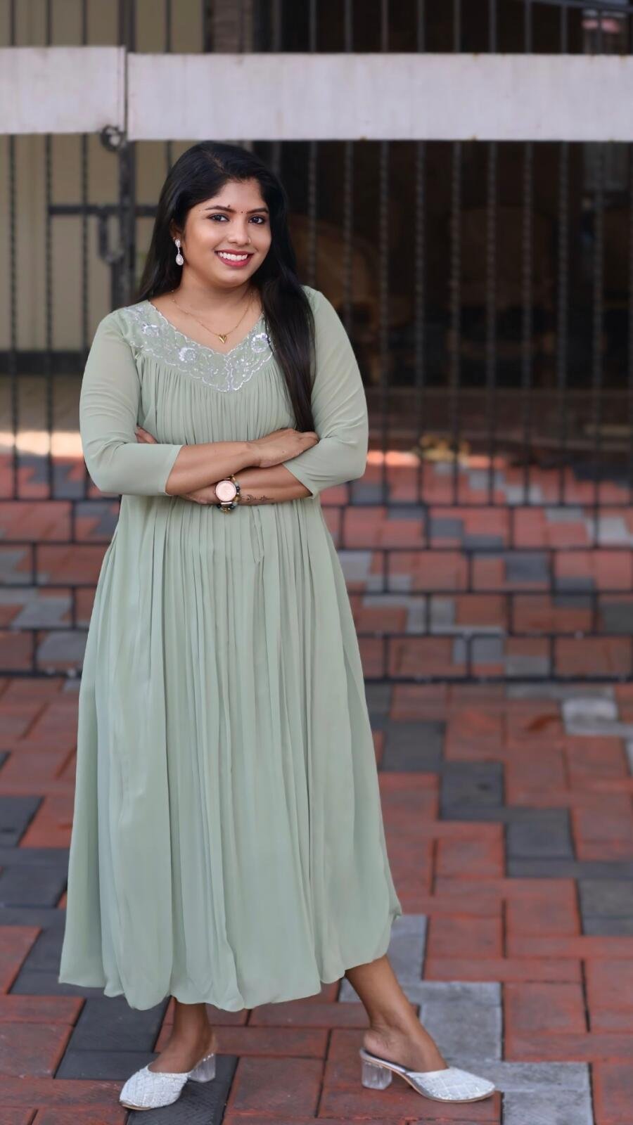 Aline top and dupatta