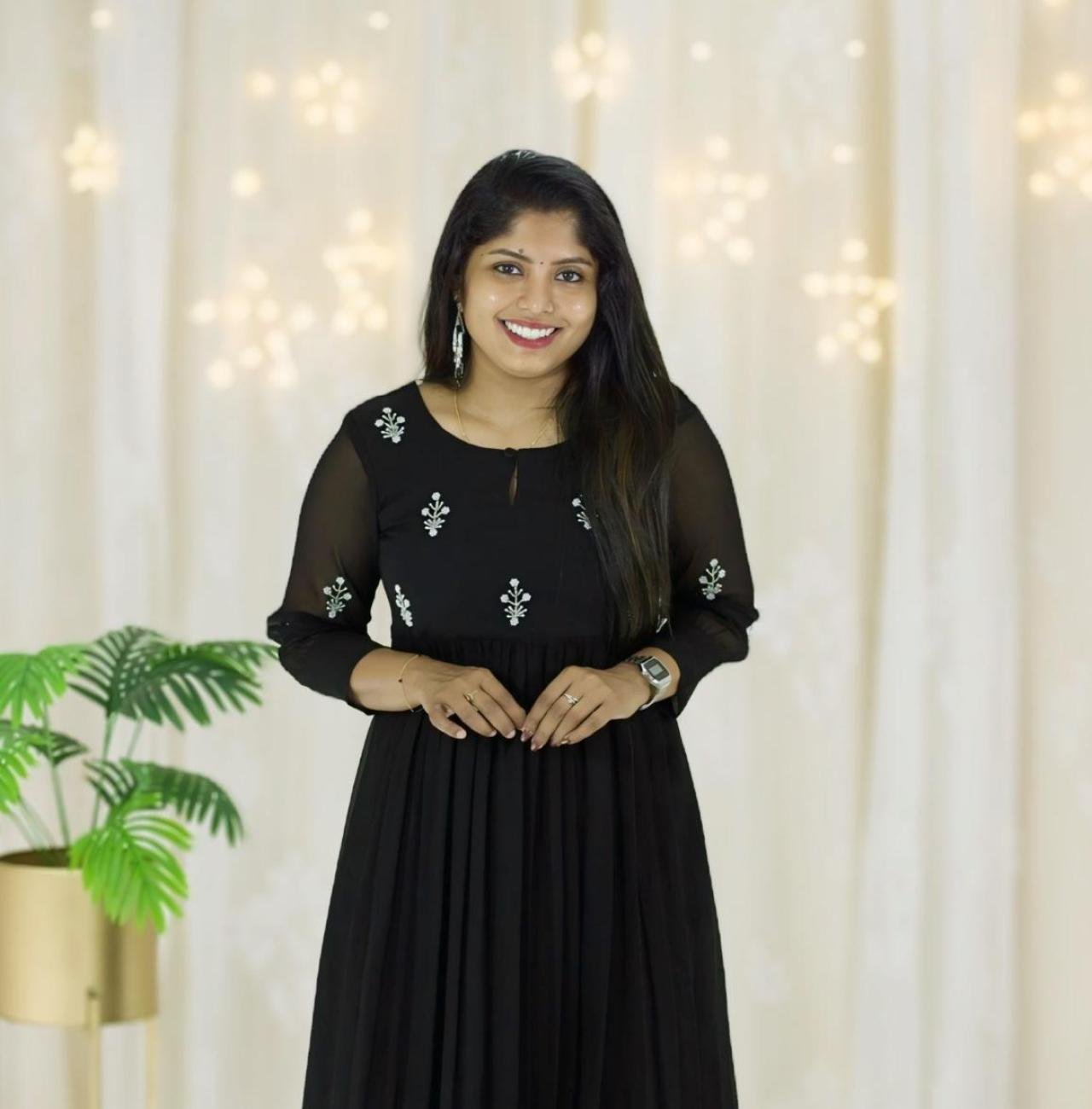 Handworked Pleated Designer Kurti