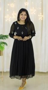 Handworked Pleated Designer Kurti