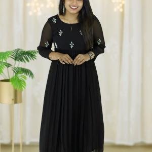 Handworked Pleated Designer Kurti