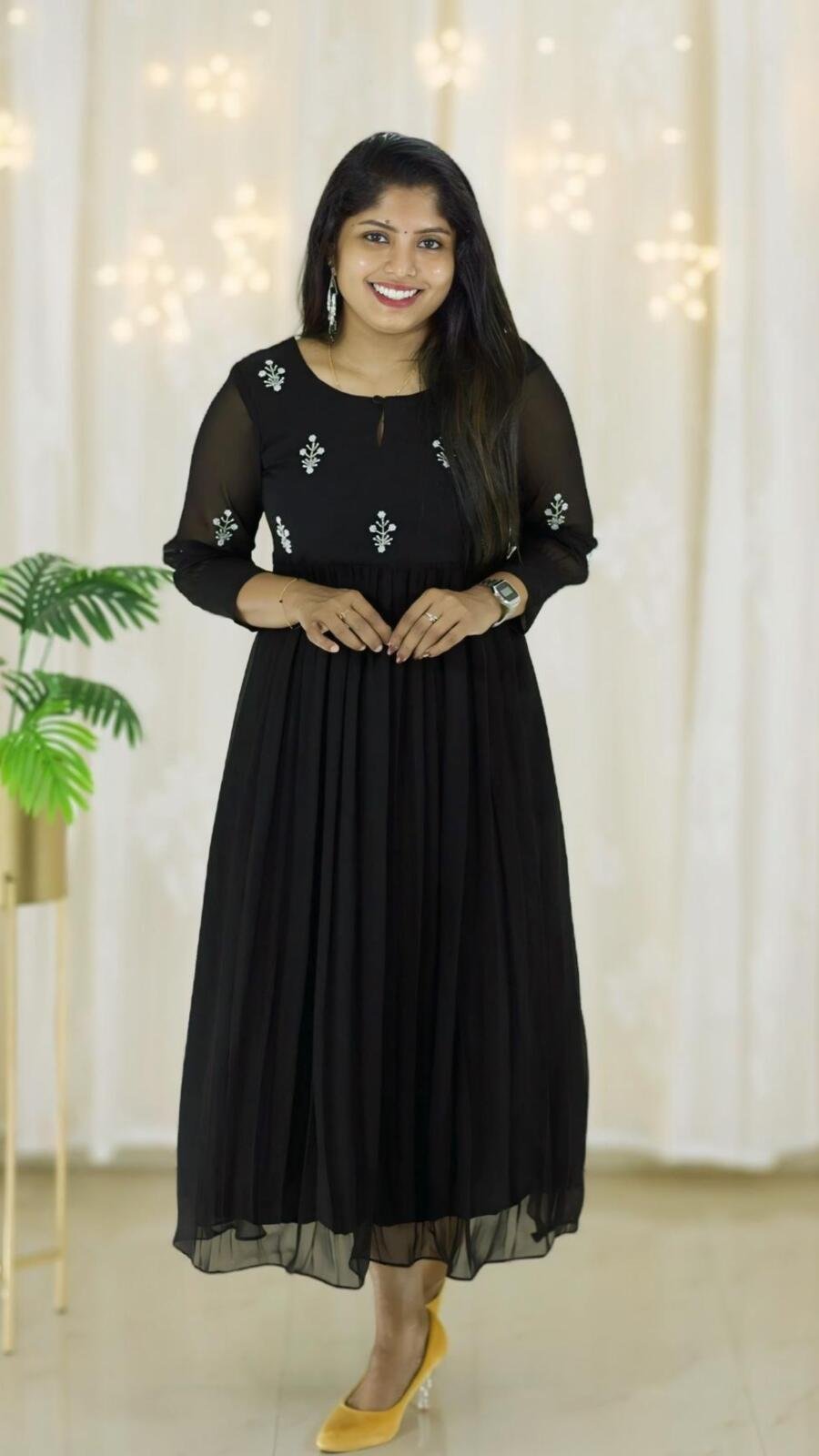 Handworked Pleated Designer Kurti