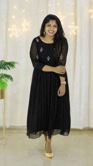 Handworked Pleated Designer Kurti