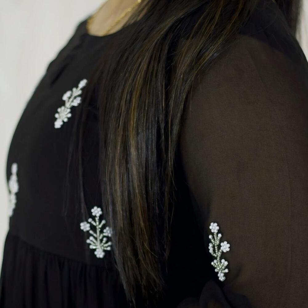 Handworked Pleated Designer Kurti