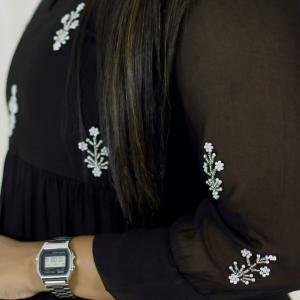 Handworked Pleated Designer Kurti