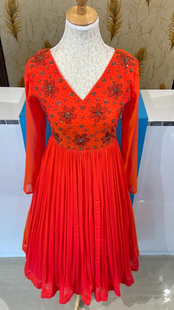 Heavy handworked kurti