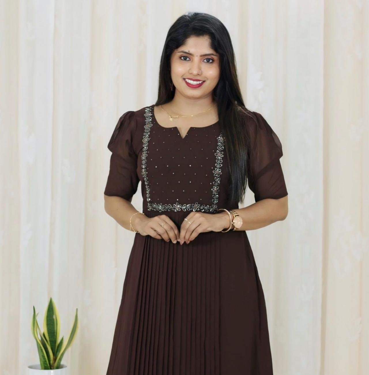 Handworked Gather Designer Kurti