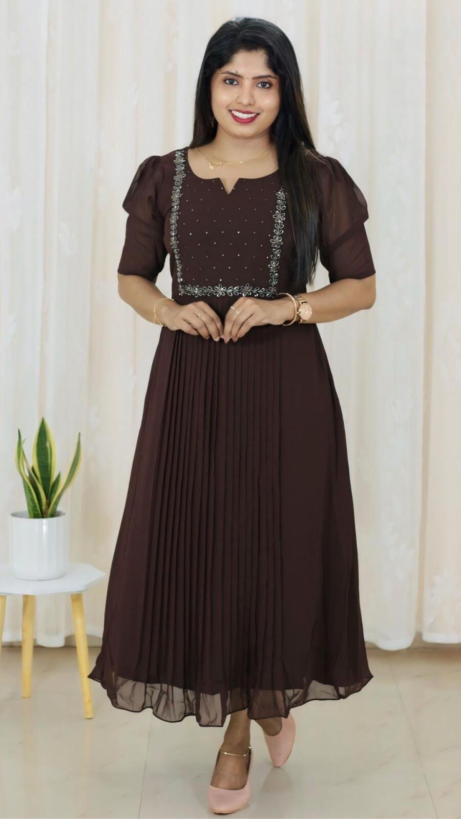 Handworked Gather Designer Kurti