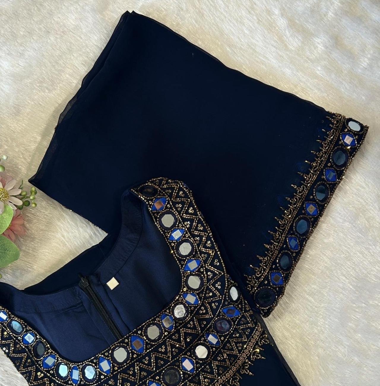 Premium Heavy Handworked Party Wear Kurti