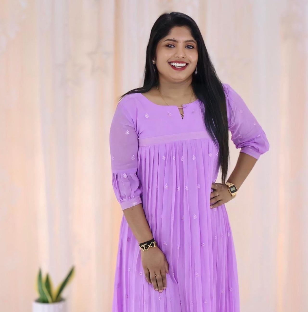 Premium Dyable Viscose Georgette Kurti