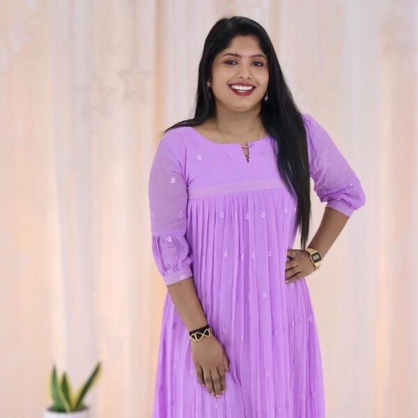 Premium Dyable Viscose Georgette Kurti