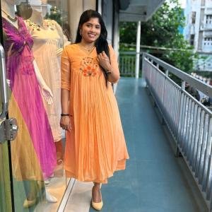 Premium Mul Chendari Handworked Top