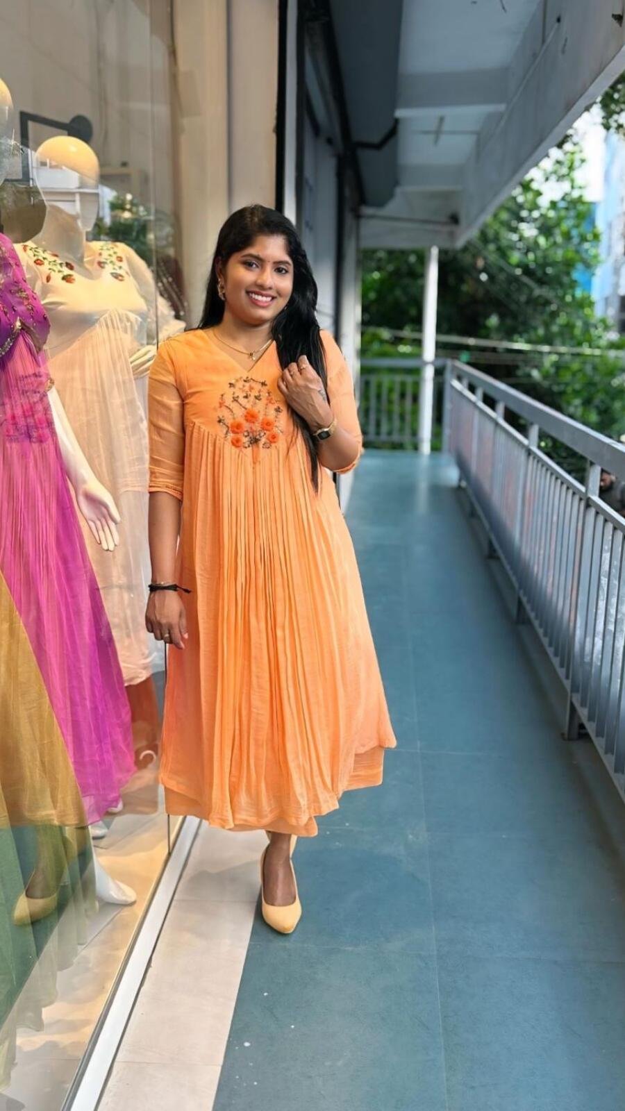 Premium Mul Chendari Handworked Top