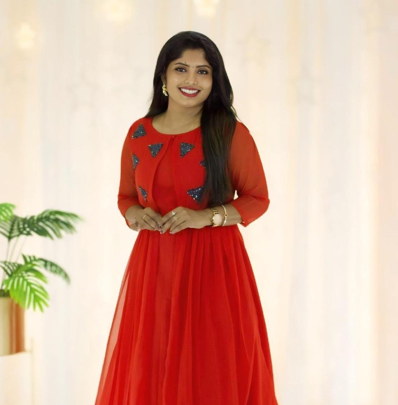 Kurti with attached jacket