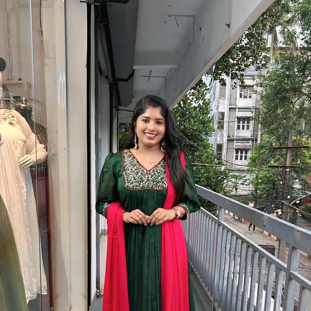 Silky georgette kurti