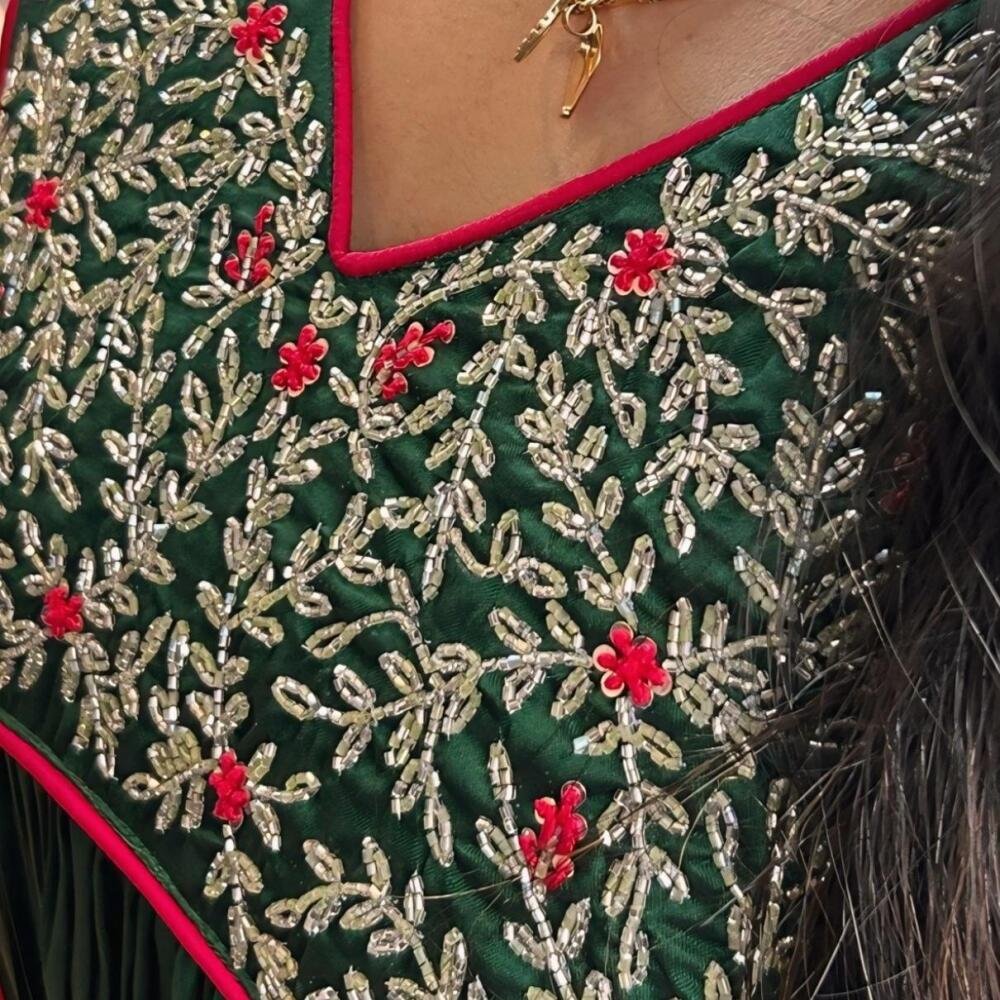 Silky georgette kurti